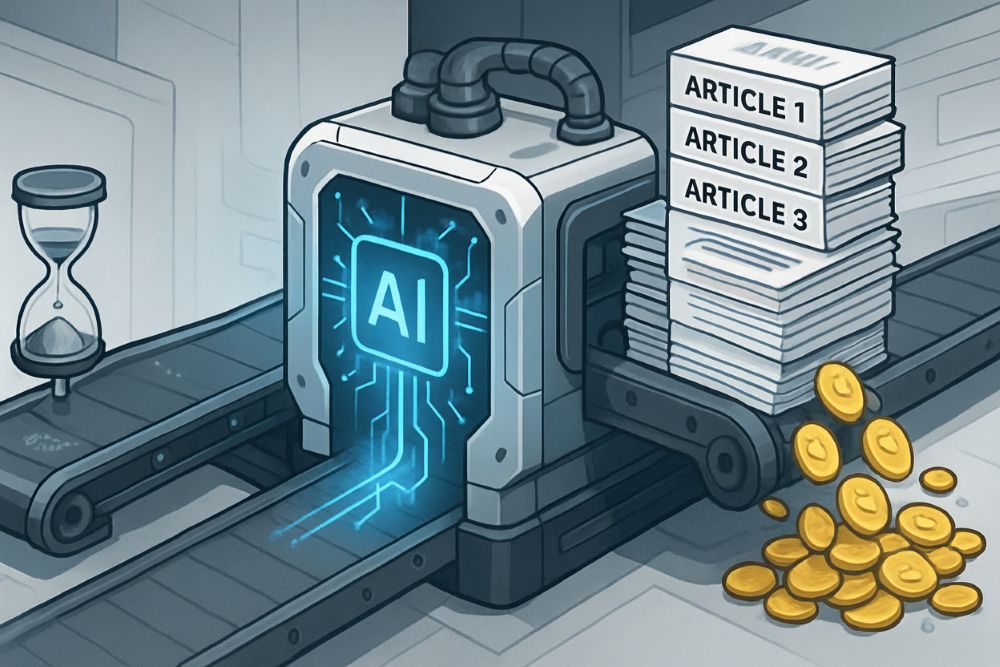 AIによる「時間→記事」の変換マシン